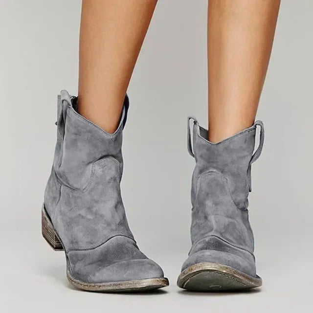 Rhea | Women's Retro Western Ankle Boots