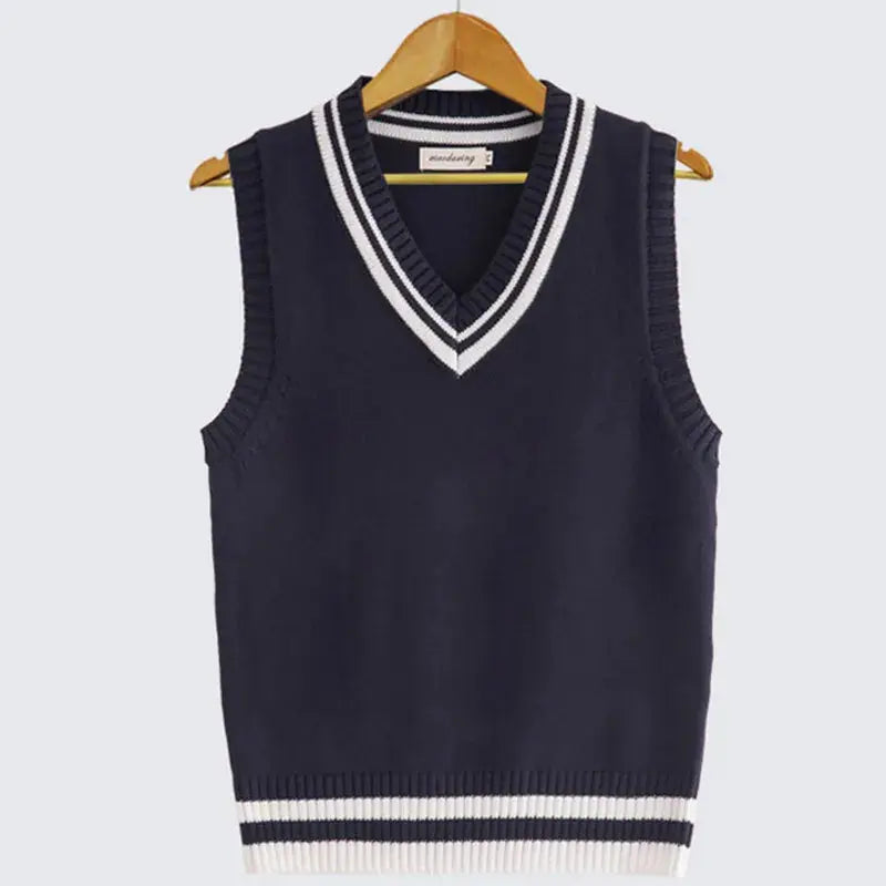 Hugo | Men's Cable Knit Sleeveless Sweater Vest