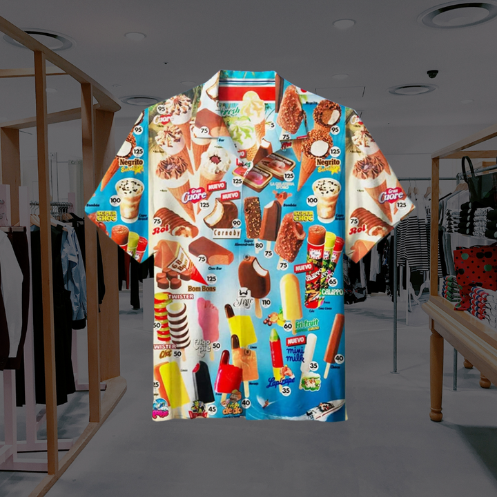 Finn | Men's Novelty Print Short Sleeve Casual Shirt