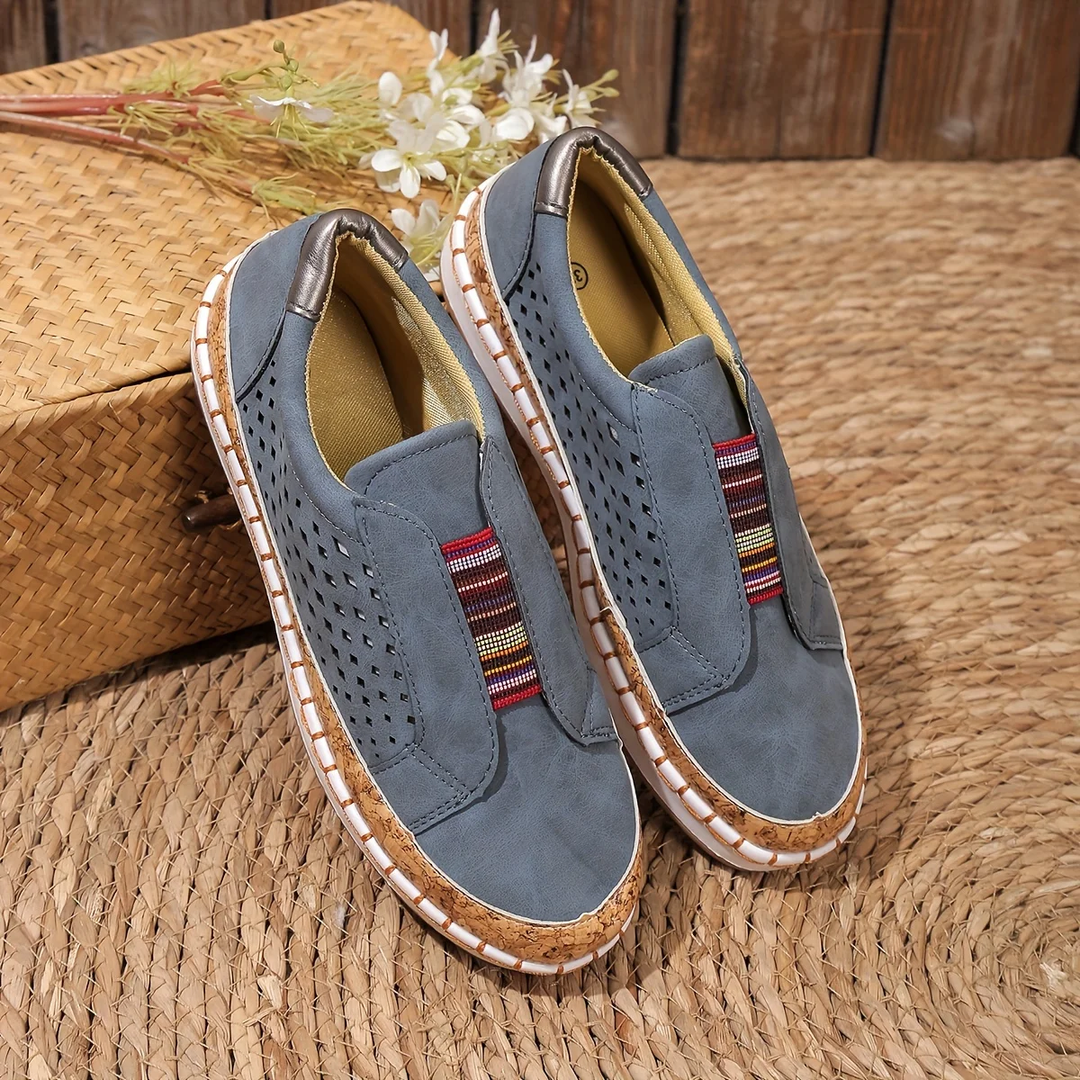 Elena | Women's Breathable Slip-On Casual Loafers