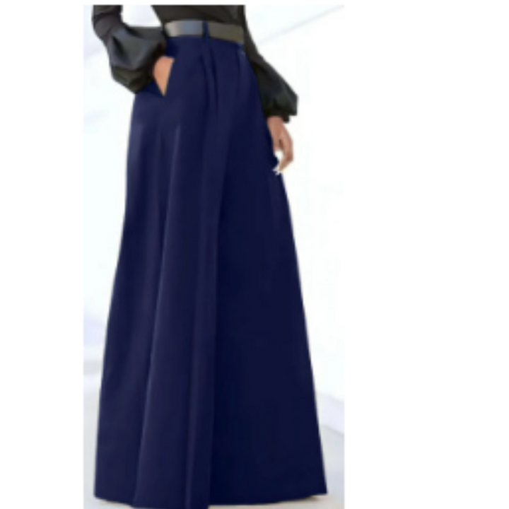 Aria | Women's High Rise Wide Leg Flowing Palazzo Pants