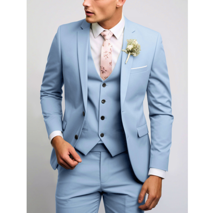 James | Men's Slim Fit Three-Piece Tailored Suit