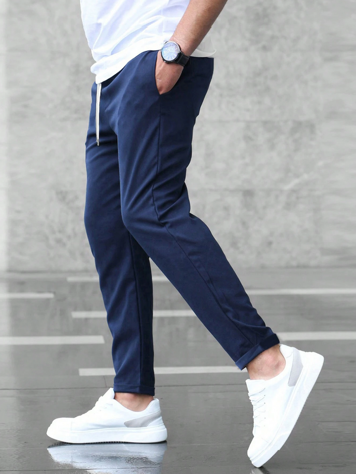 Caleb | Men's Slim Fit Casual Everyday Trousers