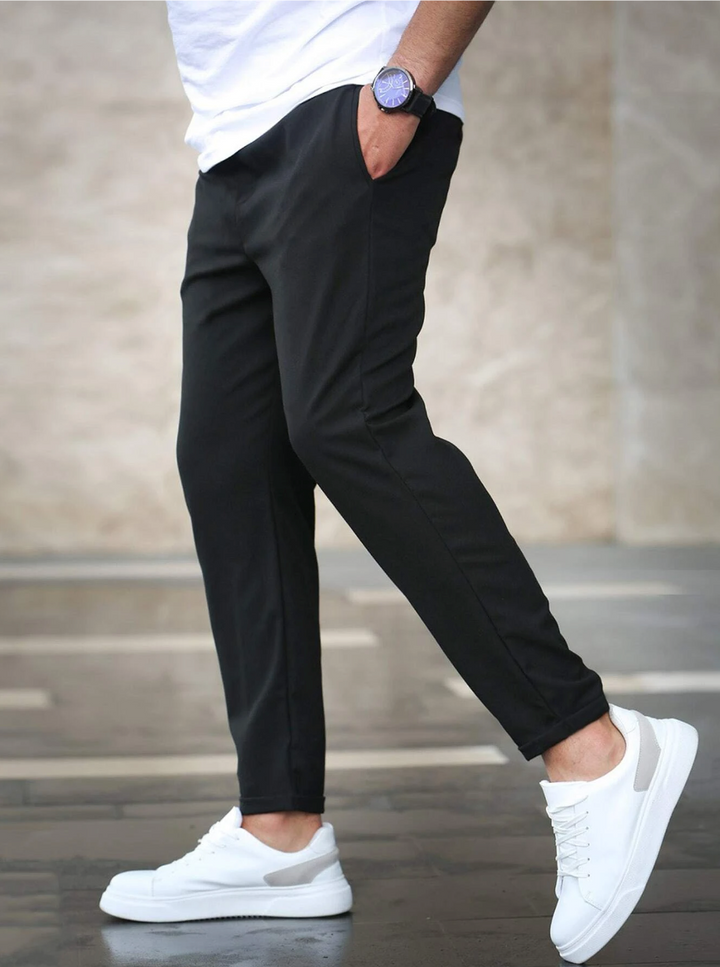 Caleb | Men's Slim Fit Casual Everyday Trousers