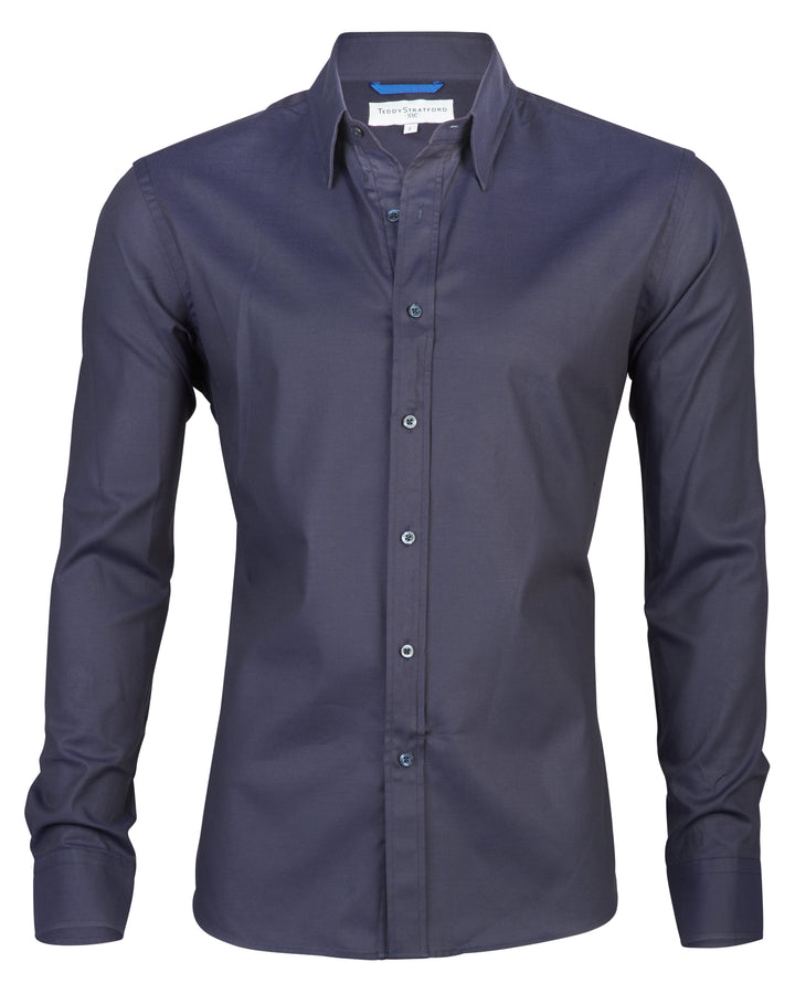 Caleb | Men's Tailored Fit Button-Up Shirt