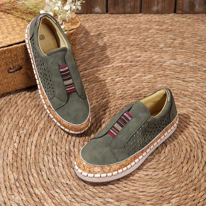Elena | Women's Breathable Slip-On Casual Loafers
