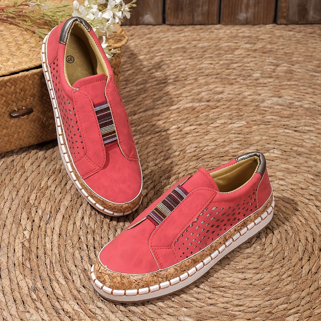 Elena | Women's Breathable Slip-On Casual Loafers