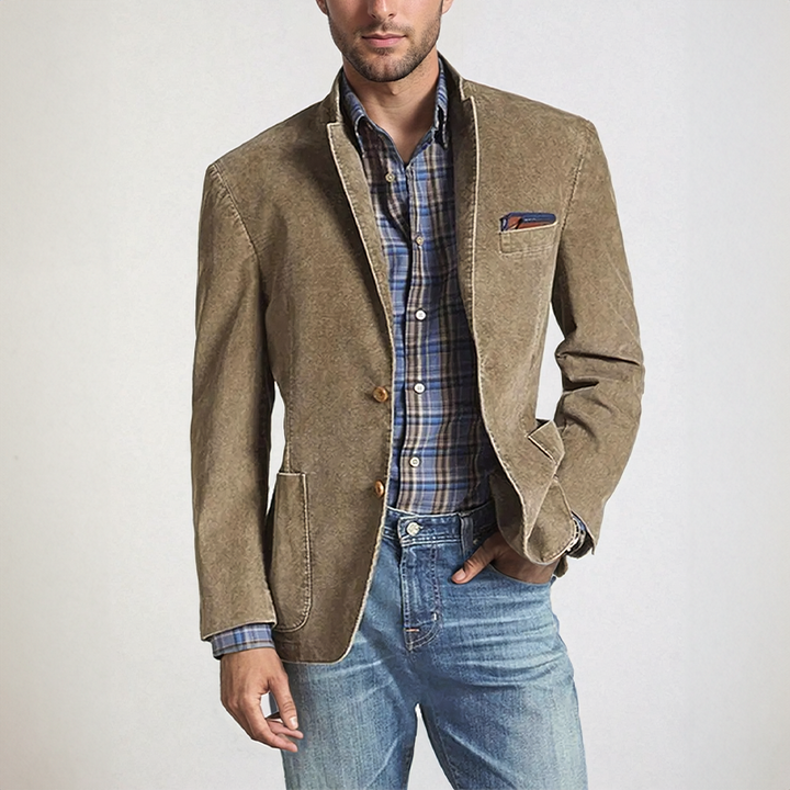 Oscar | Men's Textured Slim-Fit Casual Blazer