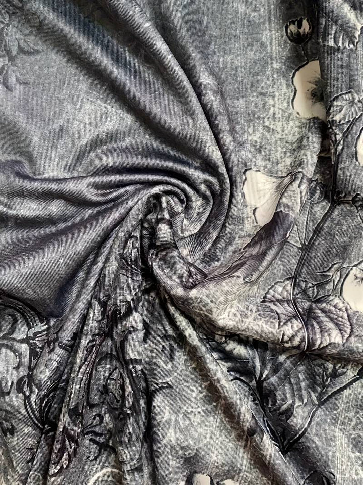 Mila | Women's Abstract Print A-Line Sleeveless Dress
