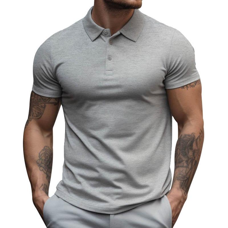 Lucas | Men's Fitted Short Sleeve Classic Polo Shirt