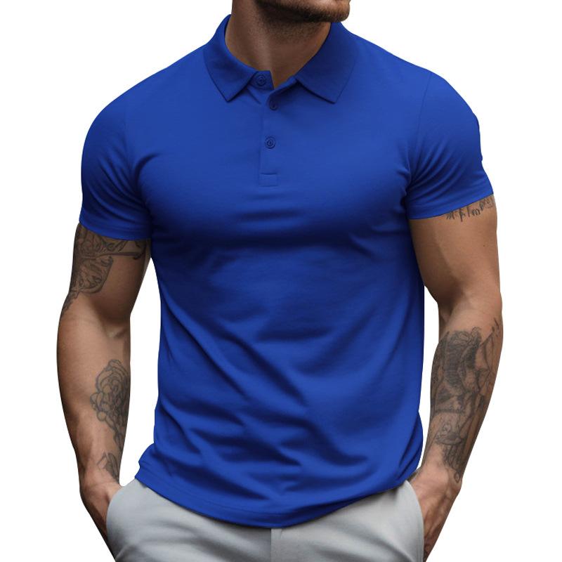 Lucas | Men's Fitted Short Sleeve Classic Polo Shirt
