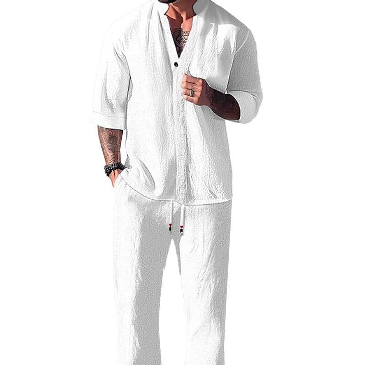 Nico | Men's Relaxed Cotton Two-Piece Lounge Set
