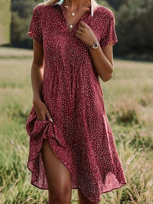 Daisy | Women's Breezy Polka Dot Summer Dress