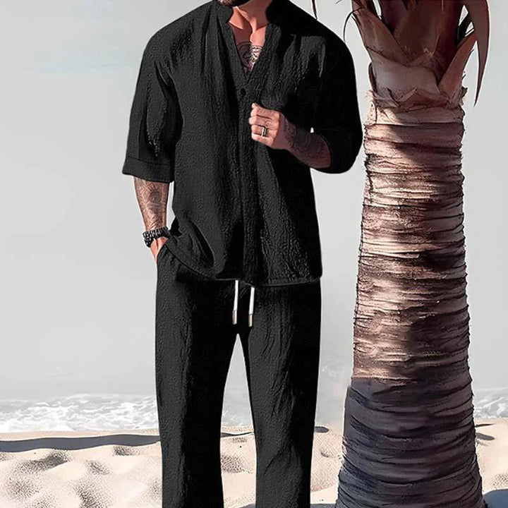 Nico | Men's Relaxed Cotton Two-Piece Lounge Set