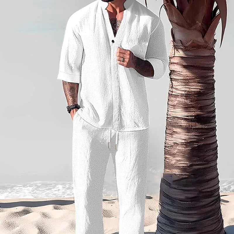 Nico | Men's Relaxed Cotton Two-Piece Lounge Set